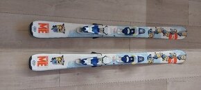 Dětské lyže Rossignol 116cm vč. bot Nordica, helma s brýlemi - 1