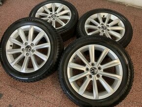 Originál Volkswagen ALU kola 5x112 r17 zimní pneu 7,5mm