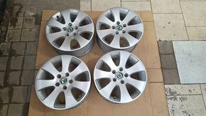 Alu kola Škoda 16" 5x112 7J ET45 Superb Passat