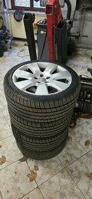 Alu kola sada z audi a6 . 5x112 r18 M+S gumy 2023