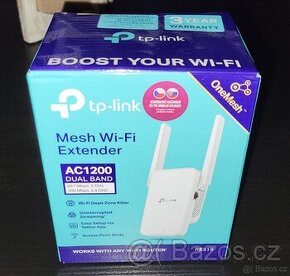 Extender - Wi-fi zesilovač, TP-LINK / AC1200, nový, záruka - 1