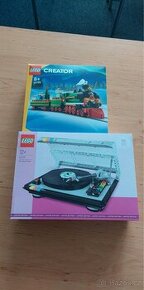 Lego GWP 40699 gramofon + 40700 Vánoční vláček