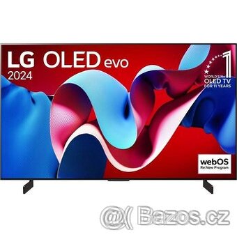 LG OLED42C44 Smart 4K TV 42" 106cm 144Hz, webOS, OLED EVO