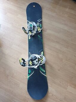 Snowboard VÖLKL COAL68 + vázání SP Fastec, délka 168 cm - 1