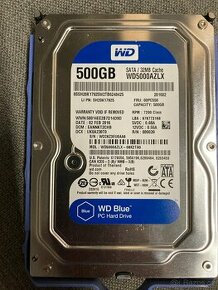 WD blue hdd 500GB