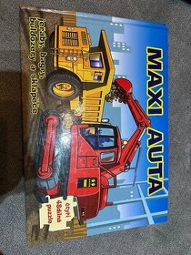 Kniha MAXI AUTA + puzzle