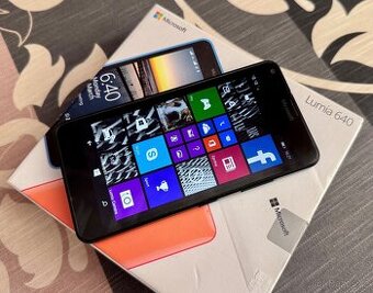 Microsoft Lumia 640 Lte Dual SIM- krabička, pěkný. - 1