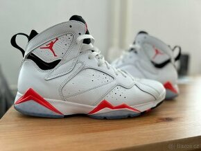 Boty Air Jordan Retro 7 infrared white - 1