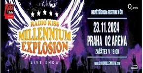 Prodej vstupenek na Millenium explosion 23.11.2024