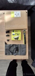 Zástřihovač vousů Philips OneBlade + 6 břitů + 5 let záruka