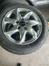 Sada alu kol 5x100 r15 vc pneu 185/60/15