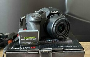 Panasonic Lumix DMC-G7 + objektiv + náhradní baterie zdarma