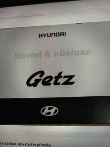 Hyundai Getz návod k obsluze.