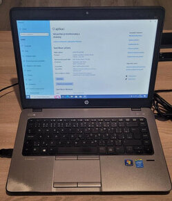 HP Probook, i5 4300U 2x 2,9GHz, 8GB DDR3, 256GB SSD, bat 5h.