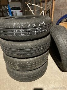 Letní pneu s disky 165/70 R14