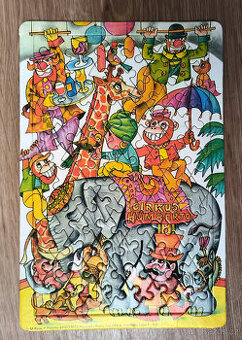 Retro puzzle 1982 - Cirkus Humberto - 1