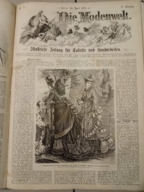 módní svět - Die Mondenwelt 1873