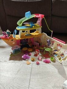 Lps littlest petshop loď zvířátka a doplňky