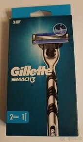 Holicí strojek GILLETTE Mach3 + hlavice 2 ks