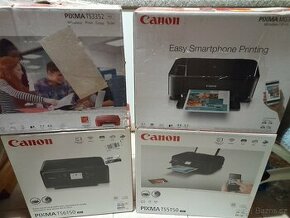 Prodám 4 tiskárny CANON, PIXMA bez náplní jinak ok - [