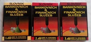 Slovník bankovních & finančních služeb všechny 3 díly - 1