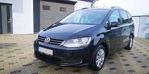 VW. Sharan III 2,0 TDI - 103kw. PĚKNÝ STAV A PO SERVISU