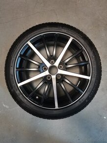 1ks ALU disk - 7,5Jx17 rozteč 5x112, pneu 225/45 R17