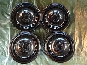 Plech. disky 15" Škoda Octavia II., VW Golf, Touran, Caddy - 1