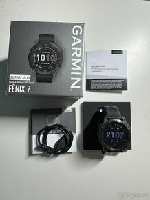 Garmin Fenix 7 Sapphire Solar Carbon Grey 47mm