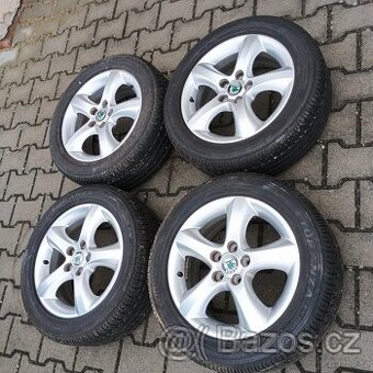 ALU disky Originál Škoda fabia II   195/55R15 85H  Letní