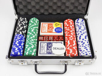 Poker Set 300 v hliníkovém kufru /25281/