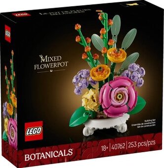 LEGO Botanicals: Květináč s mixem květin 40762 - NOVÉ