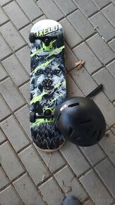 Skateboard + prilba