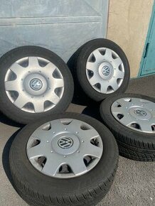 Plechové disky VW 5x112 205/55/16 zimni - 1