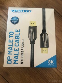 Vention DisplayPort (DP) 1.4 Cable 8K 1.5m Black - 1