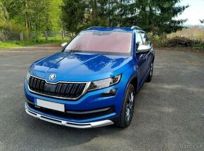 ŠKODA KODIAQ 2.0 TDI SCOUT, ČR, 7/2020, 4x4, 39tkm, MAX výb.