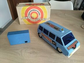 Rc Mikrobus retro hračka