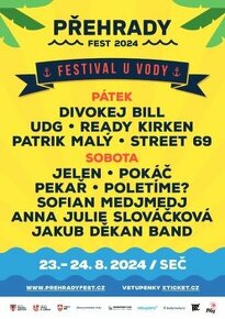 2 vstupenky na Přehrady Fest 2024 - Seč