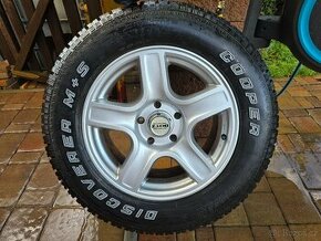 Alu kola Jeep 5x127 R17 vč. Zimní pneu