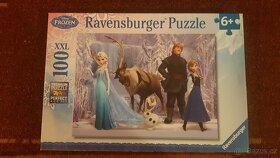 Puzzle Ravensburger Frozen 100 dílků XXL 6+ - 1