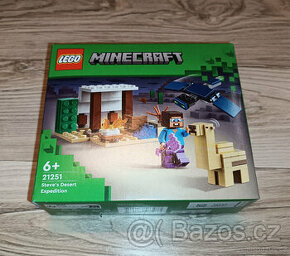 Lego Minecraft 21251 Steve a výprava do pouště