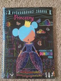 Vyškrabávací kniha/sešit : Princezny - 1