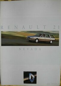 Renault 21 Nevada - (1992) - Prospekt - Výprodej  - 1