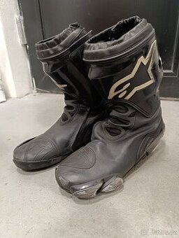 Sportovní motocyklové boty Alpinestars, vel.43