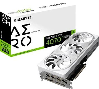 GIGABYTE GeForce RTX 4070 Ti SUPER AERO OC 16G