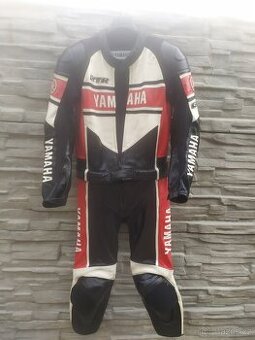 Dvoudílná kožená kombinéza YAMAHA GYTR DAINESE