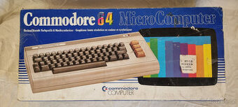 COMMODORE 64 - HISTORICKÝ POČÍTAČ (S KOMPLETNÍ KRABICÍ) - 1