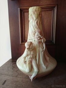 secesní váza Royal Dux   25 cm - 1