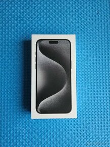 iPhone 15 Pro Max 1TB 1 TB černý  NOVÝ NEROZBALENÝ - 1