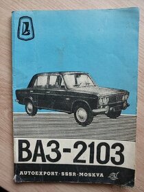 Návod k obsluze VAZ-2103